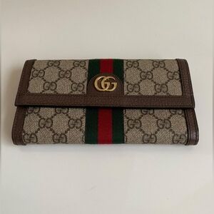 Gucci Ophidia GG Continental Wallet